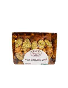 Gluten-Free Pistachio Cannoli