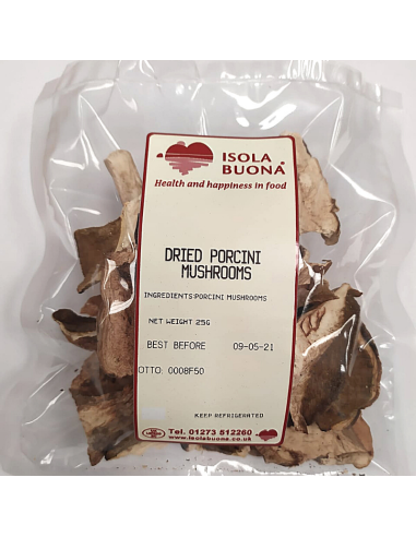 Dried Porcini Mushrooms 25g