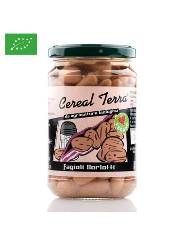 Organic Borlotti Beans 300g