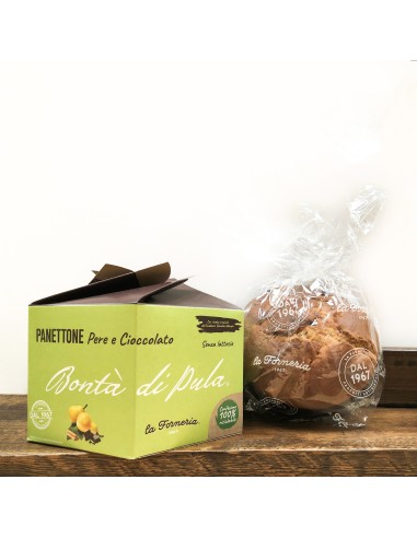 Chocolate & Pear Panettone 750g LACTOSE-FREE